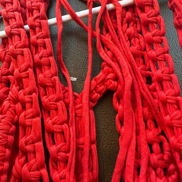 Handmade Macramé Dress Corset - Picture 11 of 17